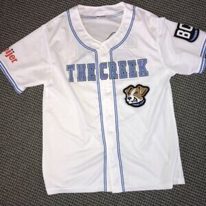 Battle Creek Bombers 2024 Giveaway Baseball Jersey Medium White